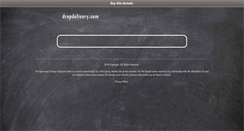 Desktop Screenshot of dropdelivery.com